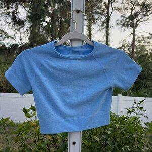 Blue Kids Short Sleeve Top